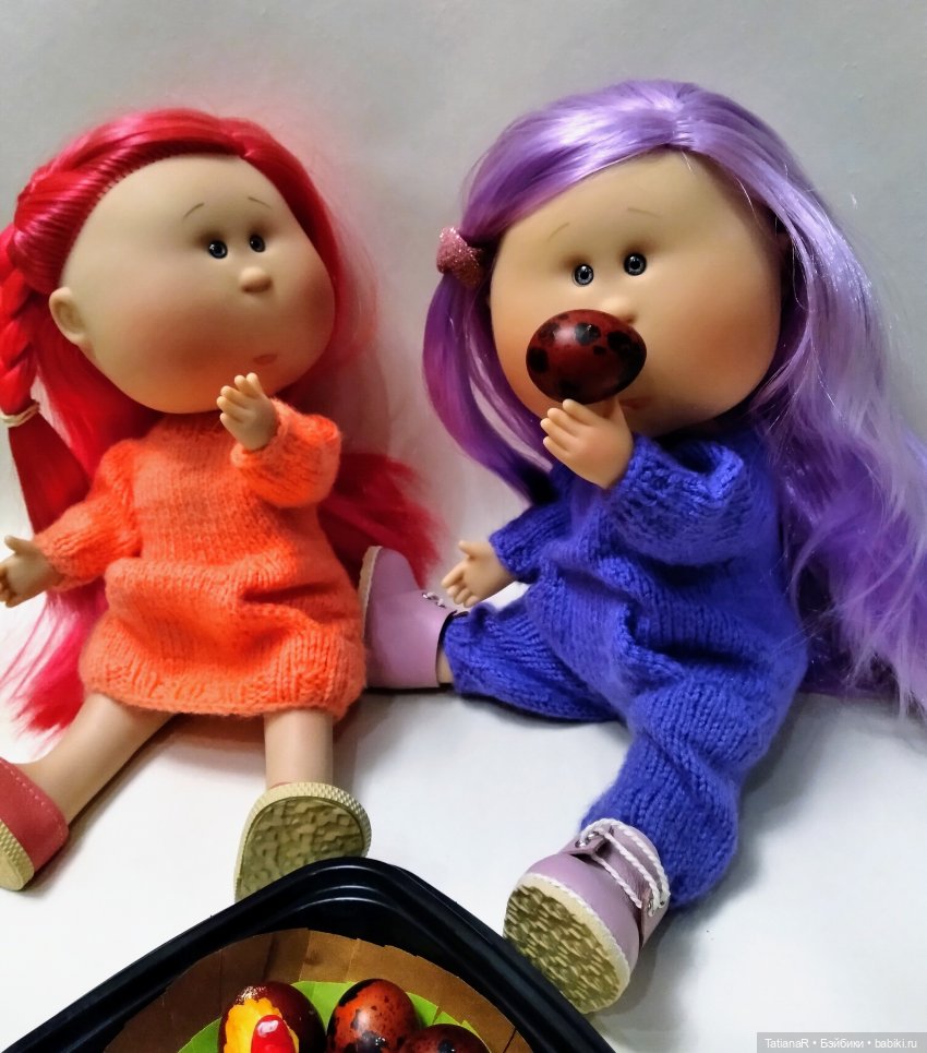 Мие-Пасха-подготовка — Куклы Nines d'Onil (Нинес): Миа (Mia) (фото 4)