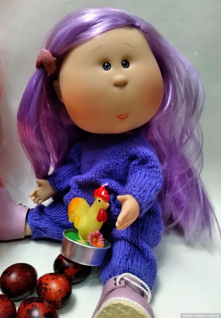 Мие-Пасха-подготовка — Куклы Nines d'Onil (Нинес): Миа (Mia) (фото 7)