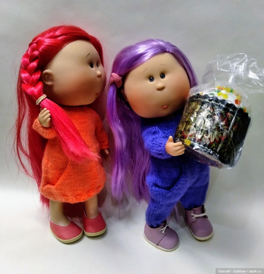 Мие-Пасха-подготовка — Куклы Nines d'Onil (Нинес): Миа (Mia)