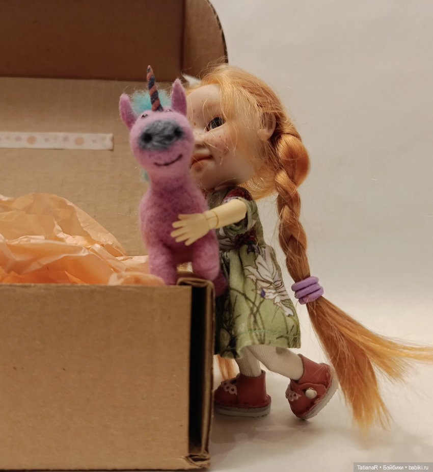 Регина и Единорог — Домашние фото авторских игрушек: Тедди