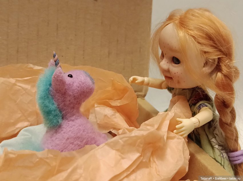 Регина и Единорог — Домашние фото авторских игрушек: Тедди (фото 10)