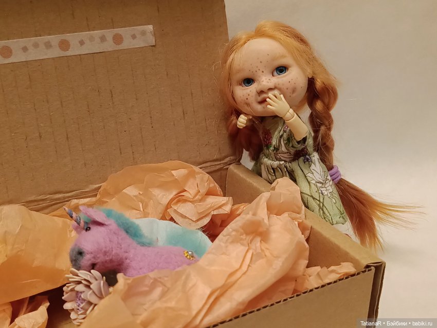 Регина и Единорог — Домашние фото авторских игрушек: Тедди (фото 8)