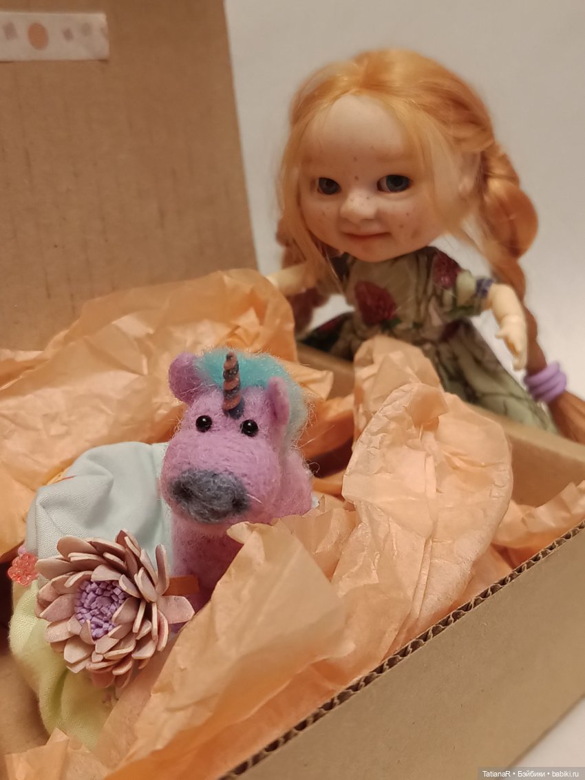 Регина и Единорог — Домашние фото авторских игрушек: Тедди (фото 9)