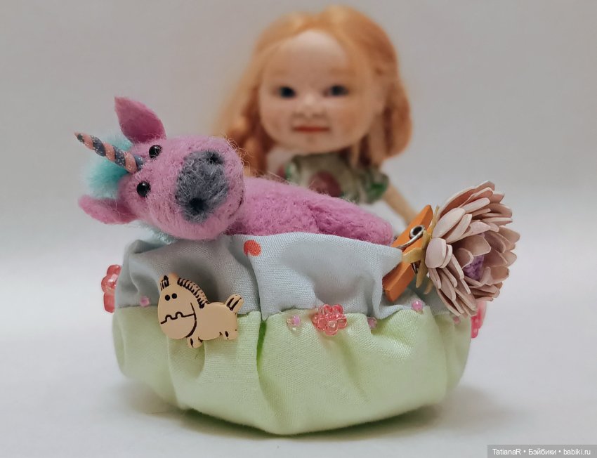 Регина и Единорог — Домашние фото авторских игрушек: Тедди