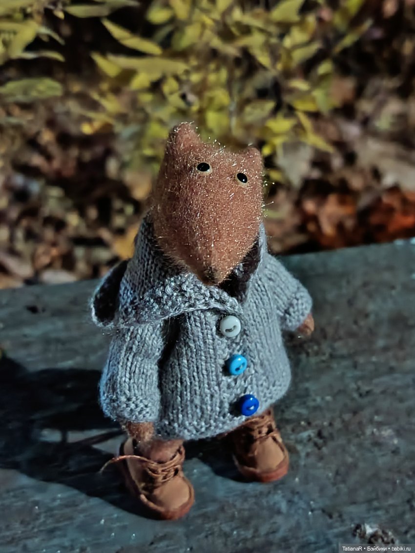 Дайте крыску посмотреть или Приключения лисят золотой осенью (фото 3)