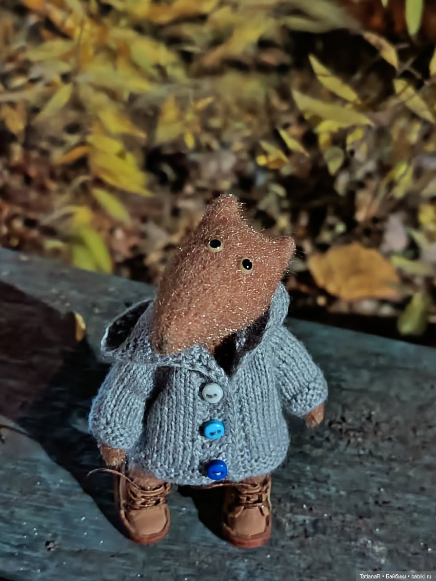 Дайте крыску посмотреть или Приключения лисят золотой осенью (фото 8)