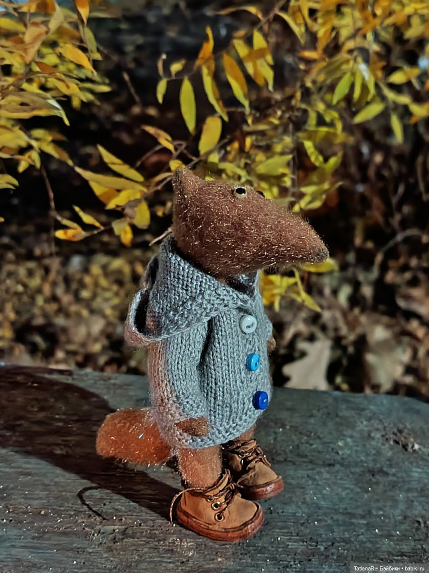 Дайте крыску посмотреть или Приключения лисят золотой осенью (фото 4)