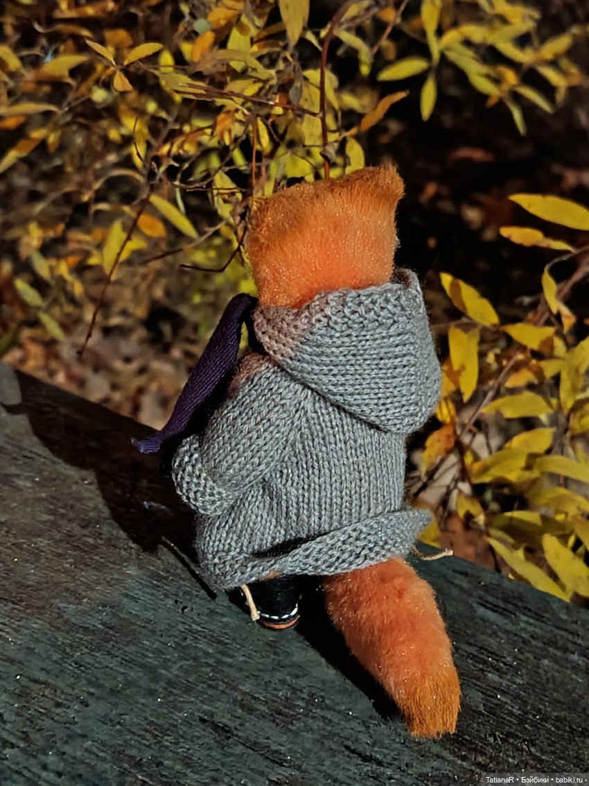 Дайте крыску посмотреть или Приключения лисят золотой осенью (фото 6)