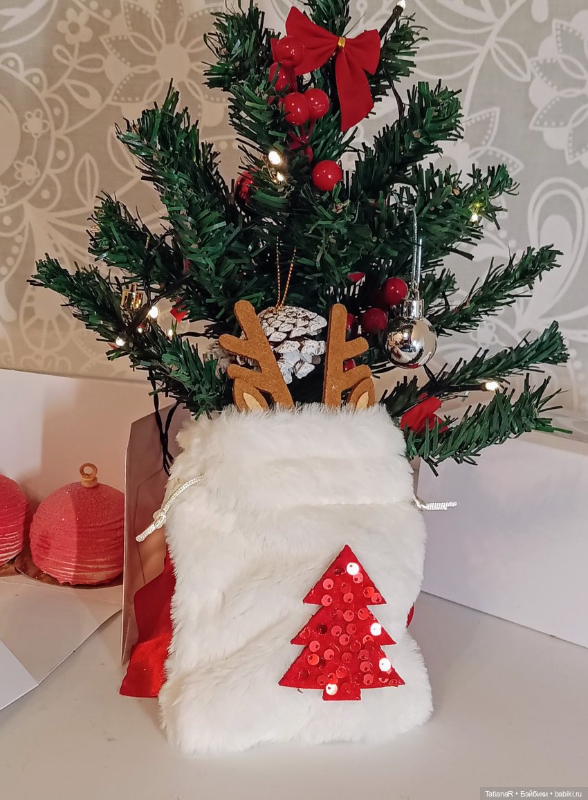 Сказка в шапке или Новогодняя компания у кукольной ёлочки, или Праздник продолжается (фото 9)