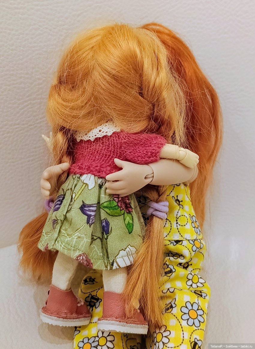 Сказка в шапке или Новогодняя компания у кукольной ёлочки, или Праздник продолжается (фото 3)