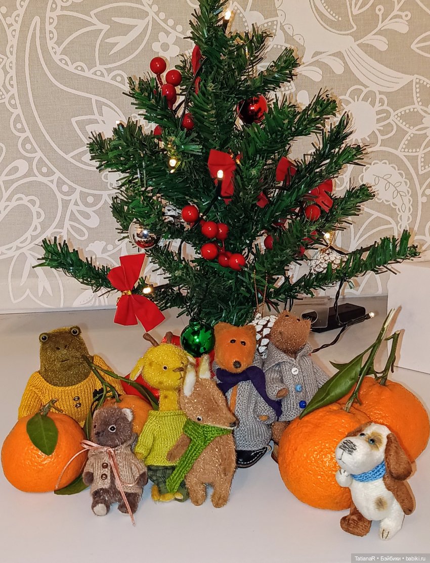 Бабайкин хоровод — Авторские мишки Тедди и друзья: фото (фото 6)