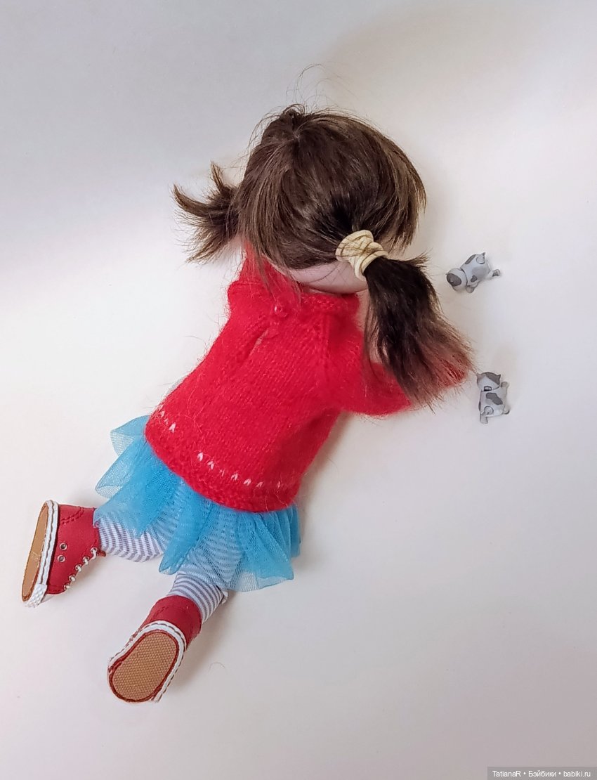 А у нас сегодня кошка родила вчера котят