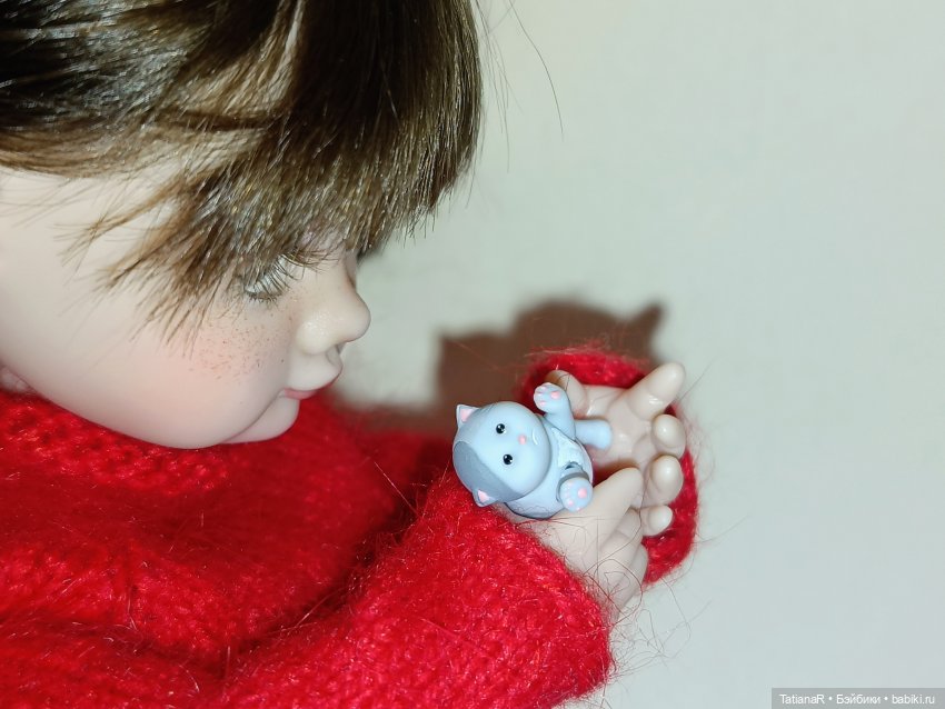 А у нас сегодня кошка родила вчера котят