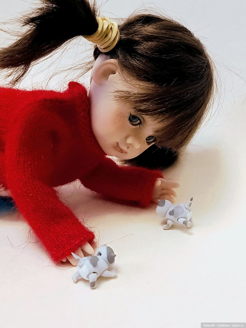 А у нас сегодня кошка родила вчера котят