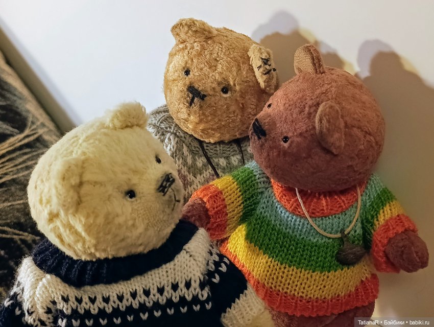Мои пупсики или Три медведя