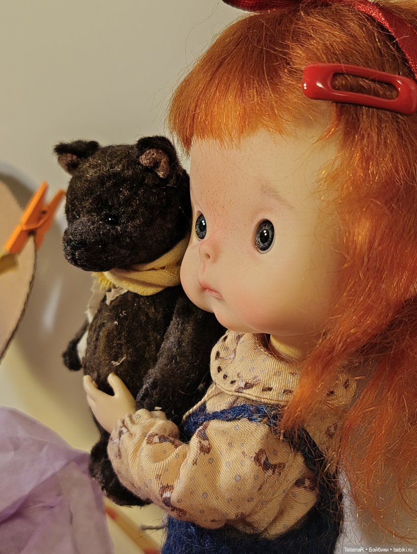 Алёнка и её Медведь 🐻 — Куклы Xiaomi Monst (Сяоми) и Pipitom: шарнирные