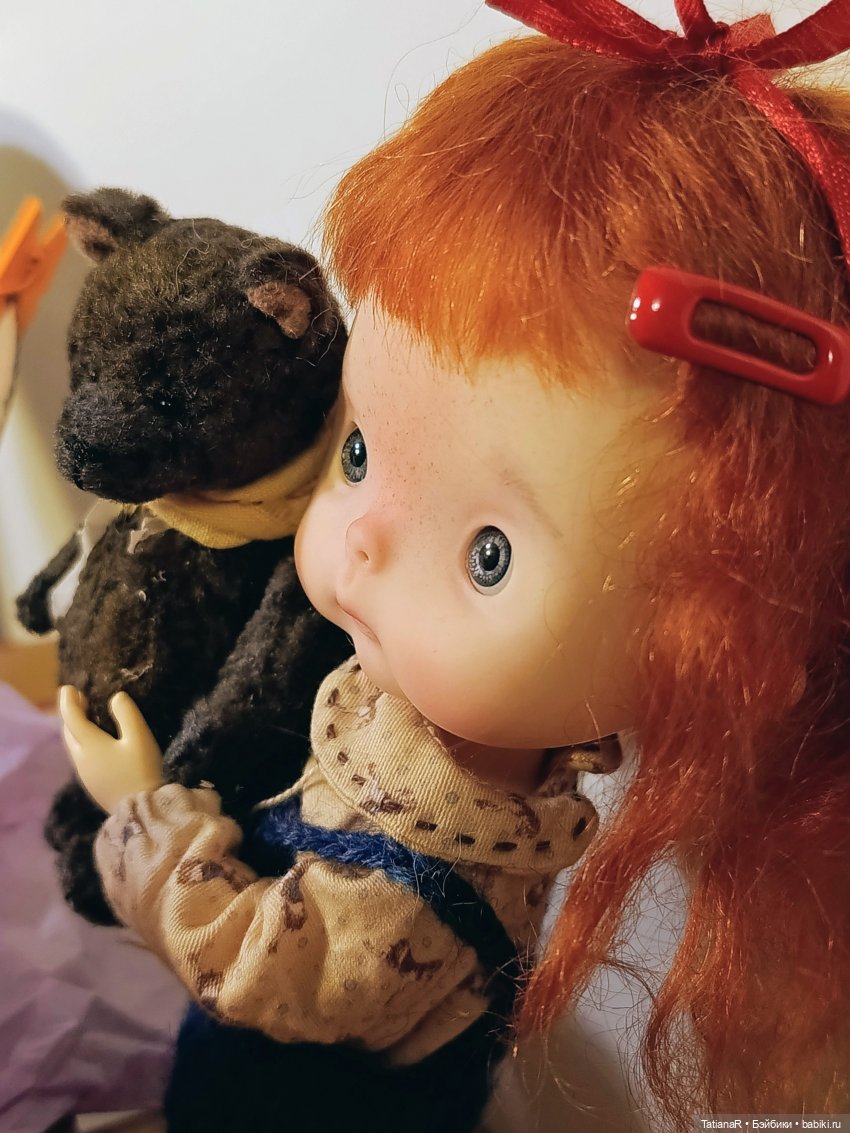 Алёнка и её Медведь 🐻 — Куклы Xiaomi Monst (Сяоми) и Pipitom: шарнирные
