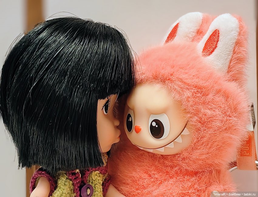 Данутка и Лабубу — Азиатские виниловые куклы (разное): Китай