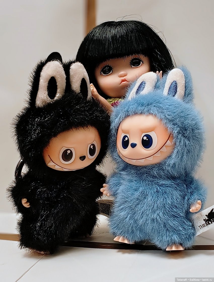Данутка и Лабубу — Азиатские виниловые куклы (разное): Китай