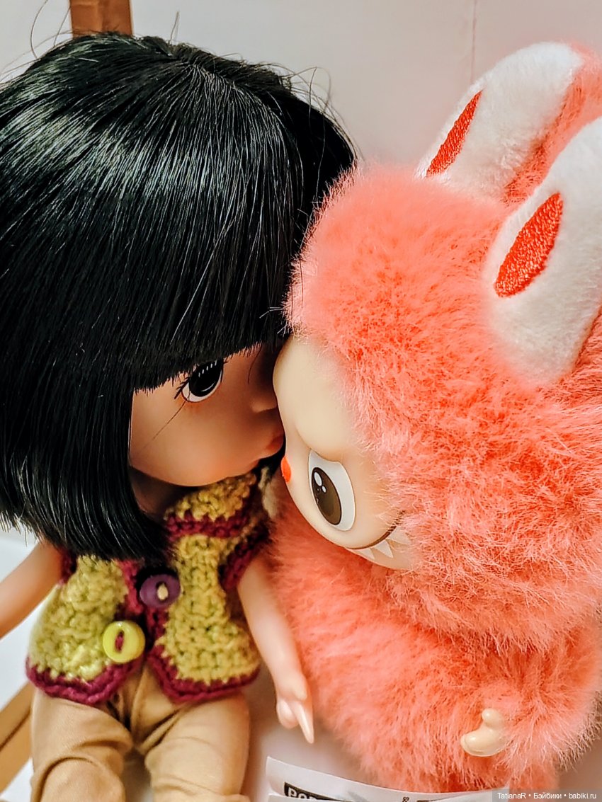 Данутка и Лабубу — Азиатские виниловые куклы (разное): Китай