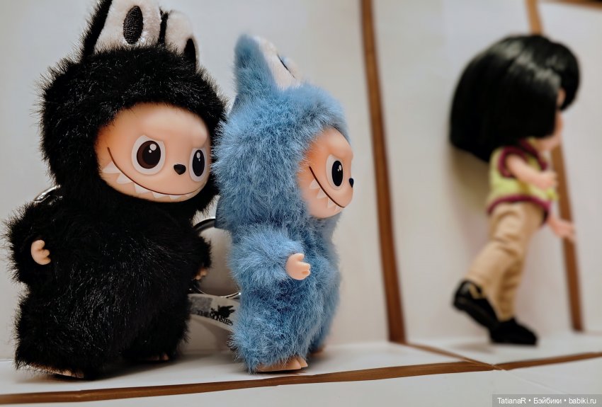 Данутка и Лабубу — Азиатские виниловые куклы (разное): Китай