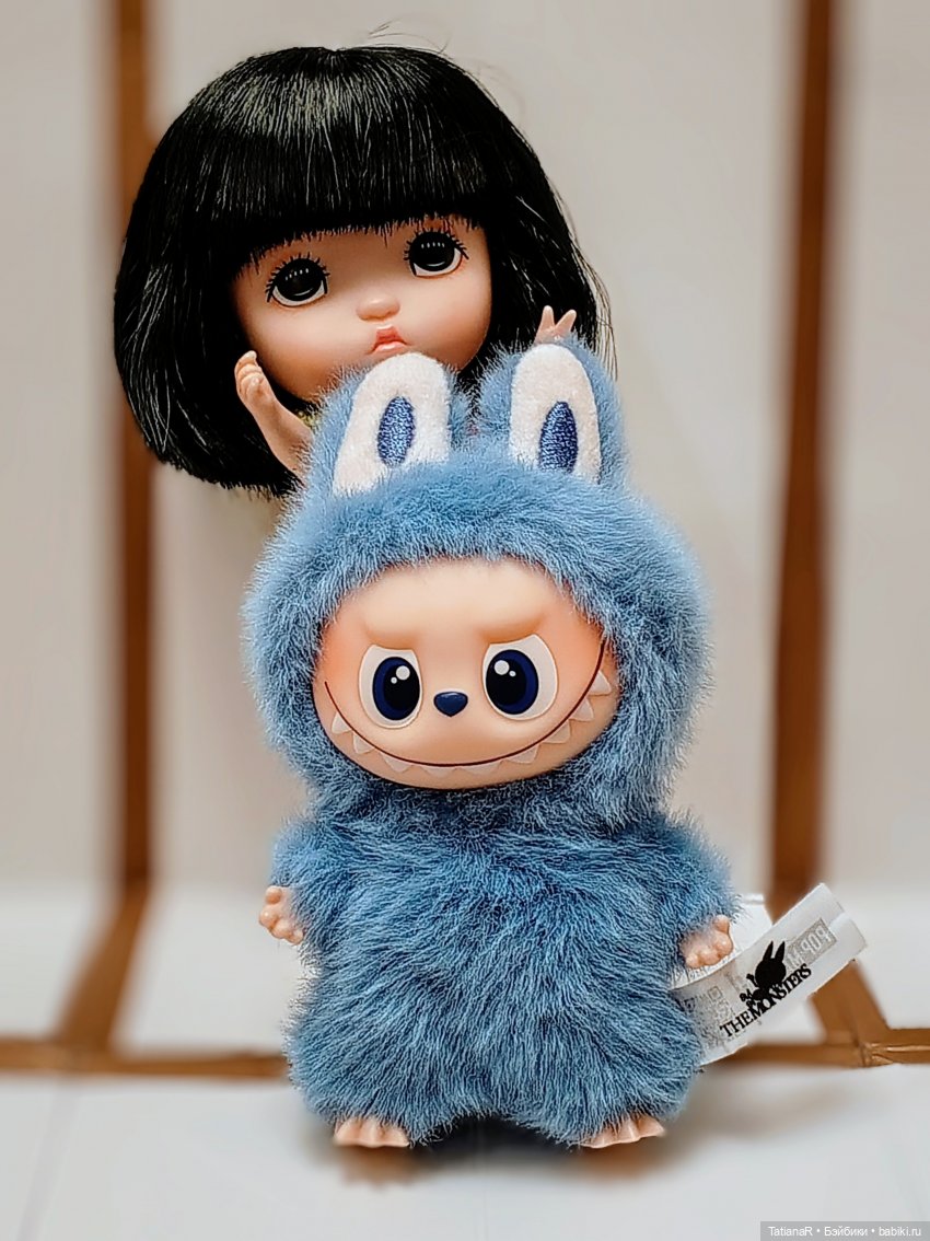 Данутка и Лабубу — Азиатские виниловые куклы (разное): Китай