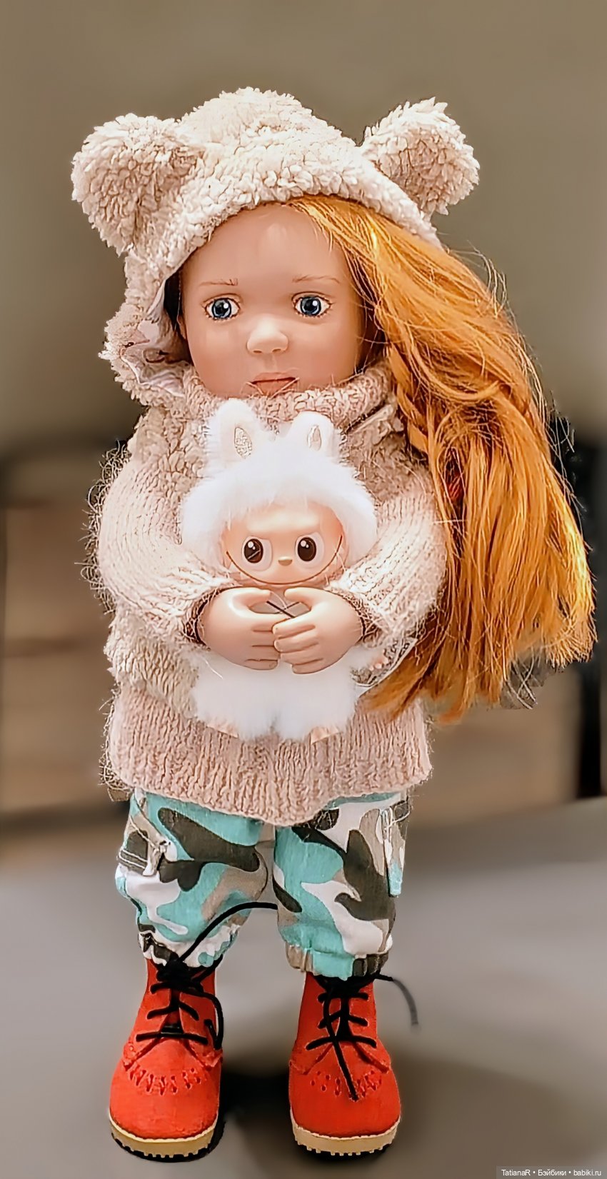 Ха и Маша в январе | Бэйбики Ха и Маша в январе — Игровые куклы Zwergnase (Цвергназе) Junior: Джуниор