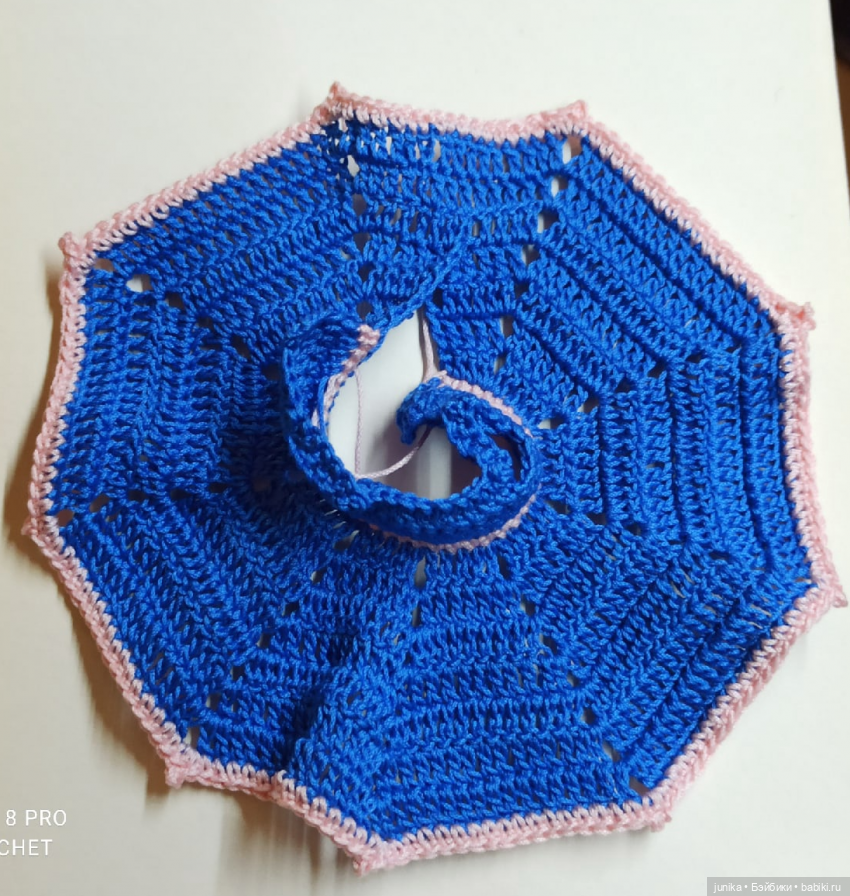 МК "Платье №4 для Baboliy крючком" | Бэйбики МК "Платье №4 для Baboliy крючком" (фото 9)