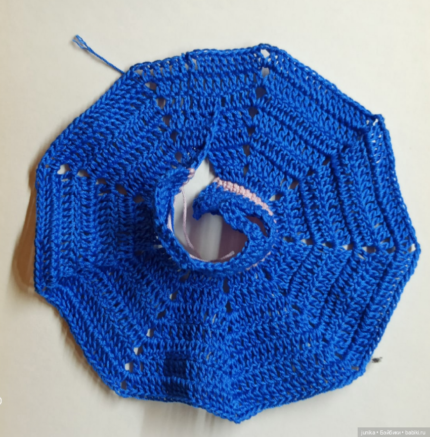 МК "Платье №4 для Baboliy крючком" | Бэйбики МК "Платье №4 для Baboliy крючком" (фото 7)