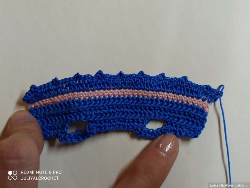 МК "Платье №4 для Baboliy крючком" | Бэйбики МК "Платье №4 для Baboliy крючком" (фото 6)