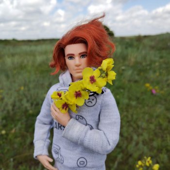 На прогулке. Кен БМР.