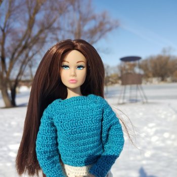 Милашка на прогулке.