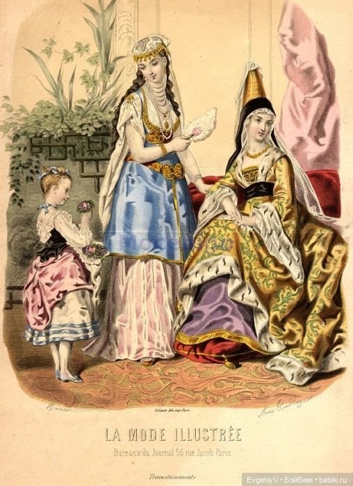 Викторианский маскарад, эдвардианский автохром, модная периодика 19 века и антикварные куклы