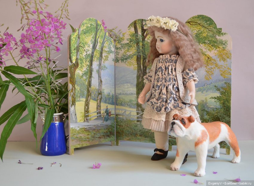 Кипрей цветет - Брю гулять идет (фото 7)