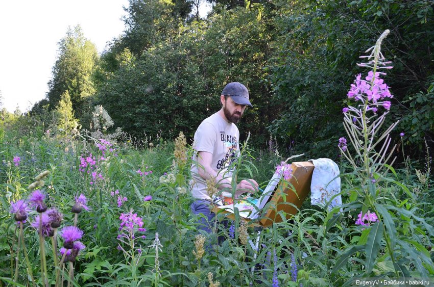 Пленэр вместе с Брю. Как я работаю (фото 6)