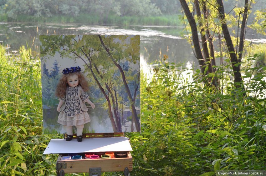 Брю в августовской дымке. Продолжение пленэра