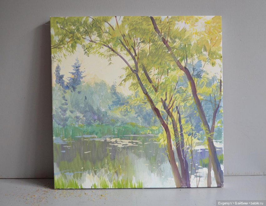 Брю в августовской дымке. Продолжение пленэра