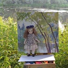 Брю в августовской дымке. Продолжение пленэра