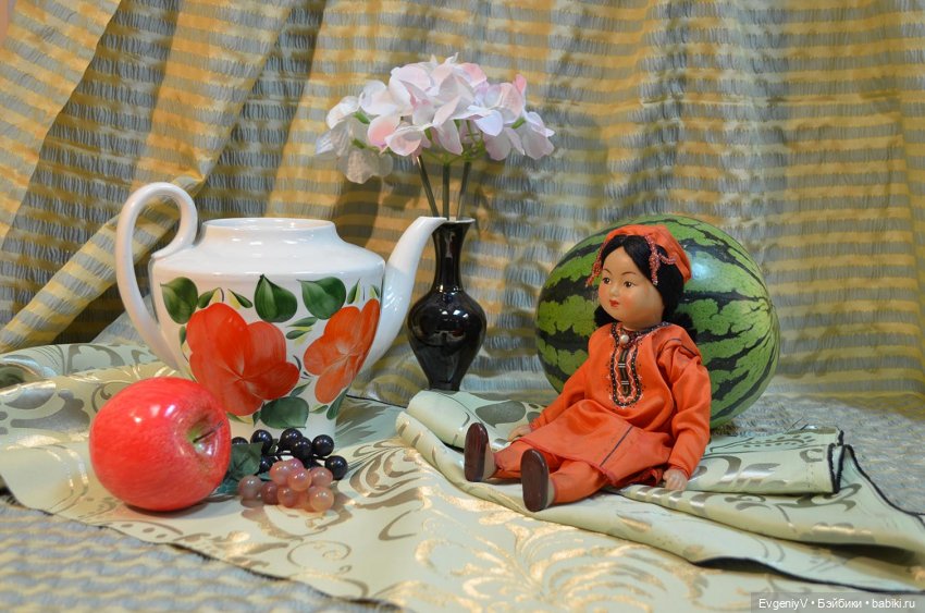 Как туркменка и арбуз встретились