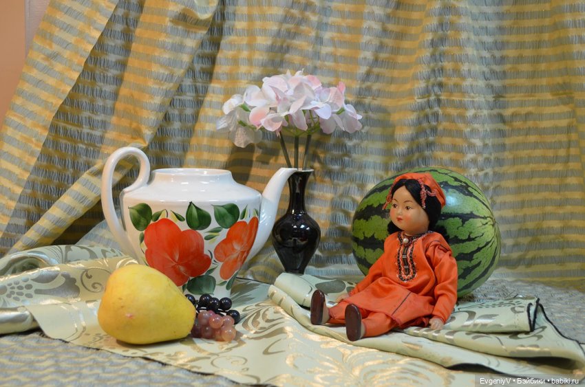 Как туркменка и арбуз встретились