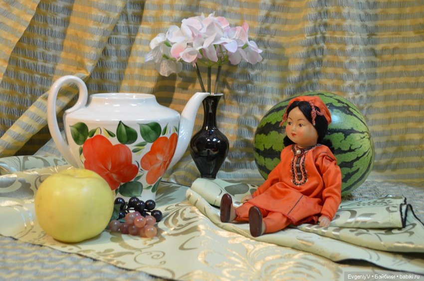 Как туркменка и арбуз встретились