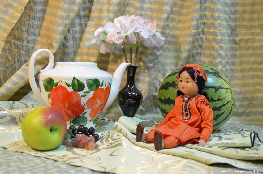 Как туркменка и арбуз встретились