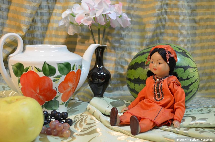 Как туркменка и арбуз встретились