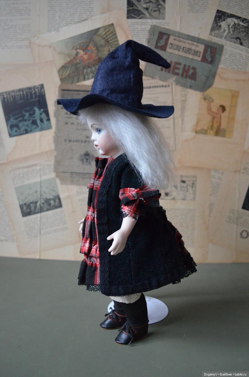 Маленькое черное платье — Антикварные куклы Bru (Брю) и реплики: Bru Jne (фото 4)