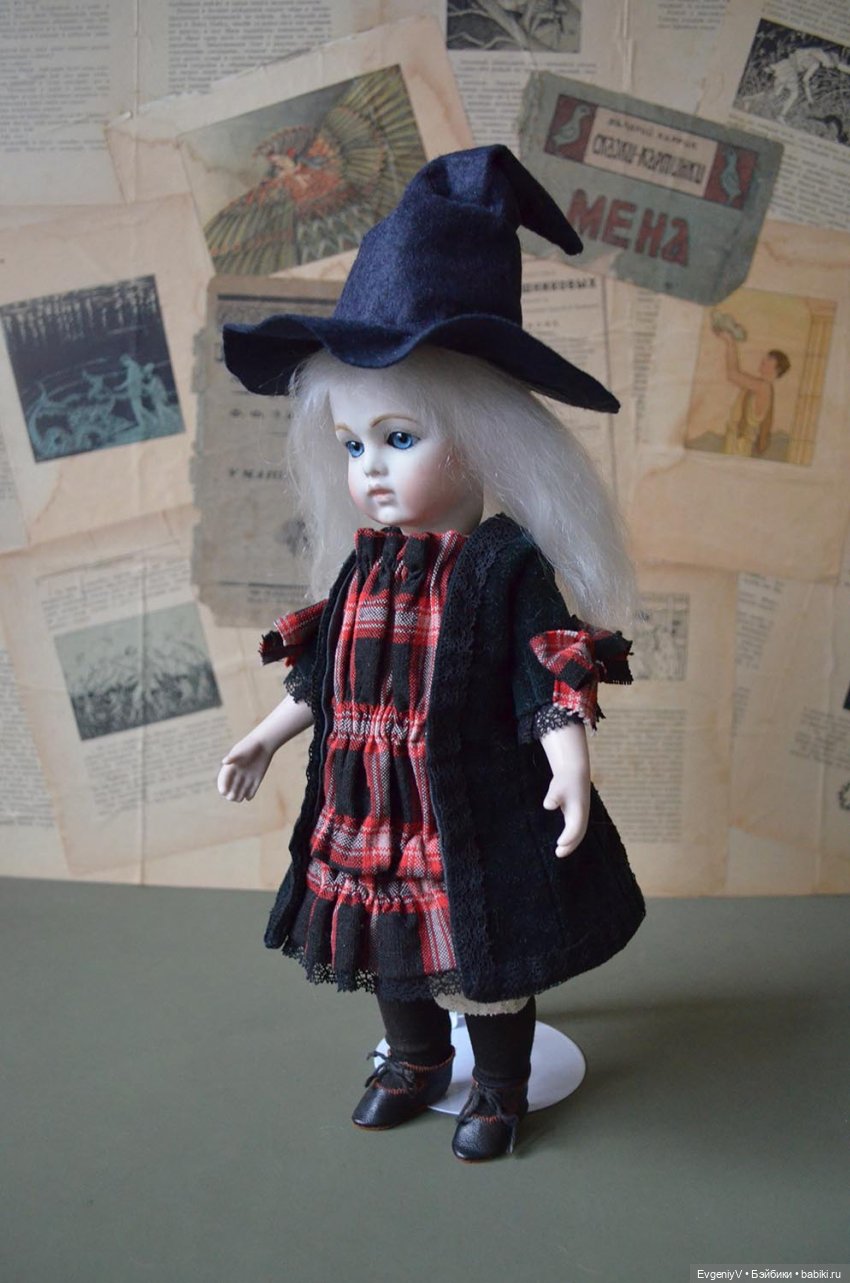 Маленькое черное платье — Антикварные куклы Bru (Брю) и реплики: Bru Jne (фото 3)