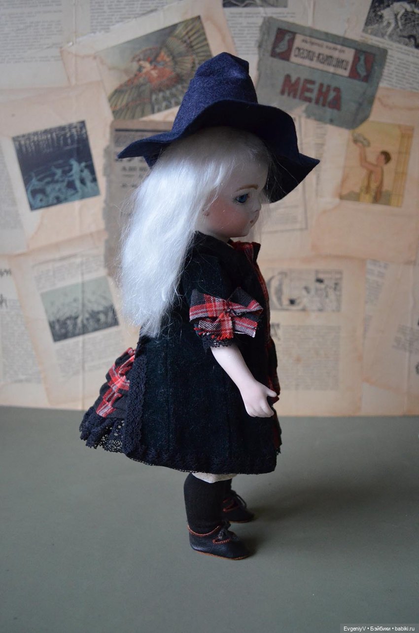 Маленькое черное платье — Антикварные куклы Bru (Брю) и реплики: Bru Jne (фото 2)