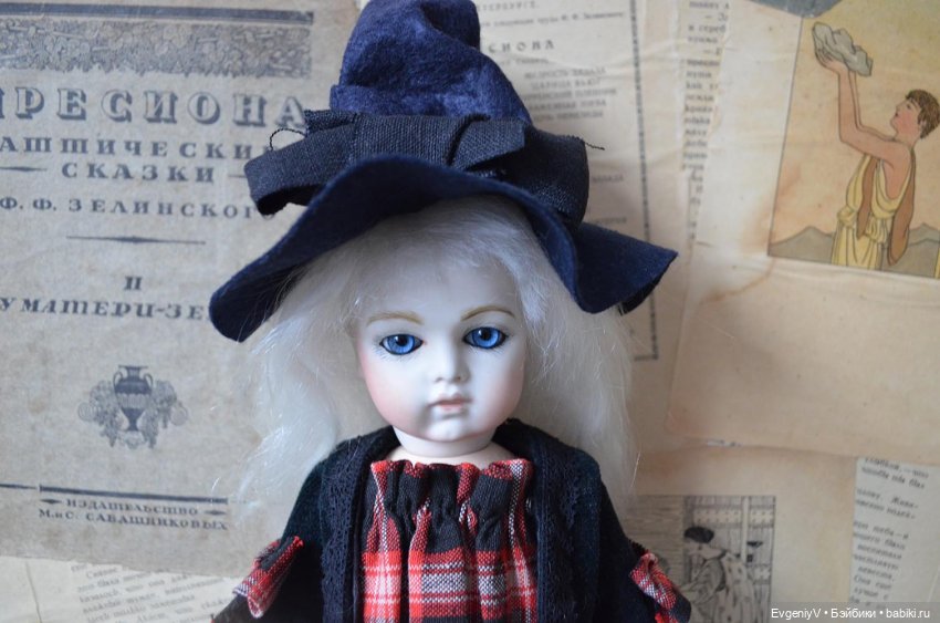 Маленькое черное платье — Антикварные куклы Bru (Брю) и реплики: Bru Jne (фото 7)