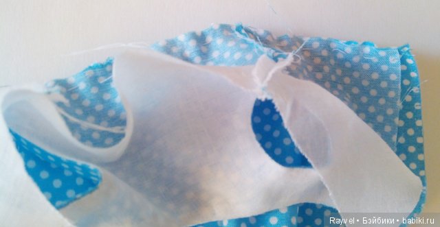 Платье для советской куклы на основе выкройки платья для Минуш | Бэйбики Платье для советской куклы на основе выкройки платья для Минуш (фото 9)