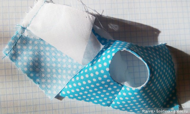 Платье для советской куклы на основе выкройки платья для Минуш | Бэйбики Платье для советской куклы на основе выкройки платья для Минуш (фото 5)