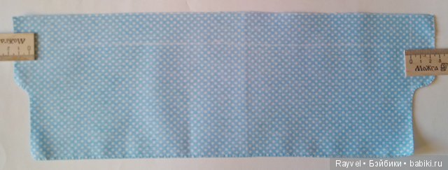 Платье для советской куклы на основе выкройки платья для Минуш | Бэйбики Платье для советской куклы на основе выкройки платья для Минуш (фото 7)